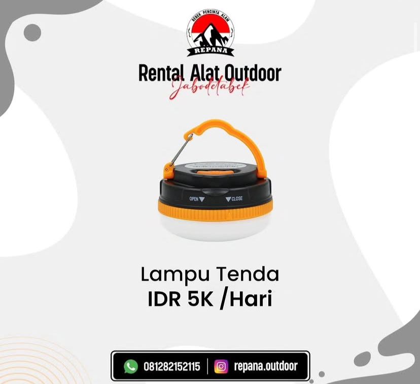 Lampu Tenda